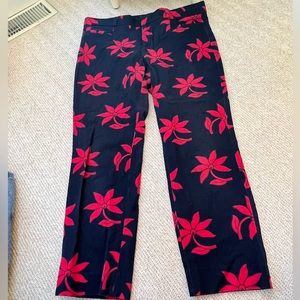 Banana Republic Capri Floral Pants